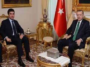 Erdoğan Barzani ile görüştü!