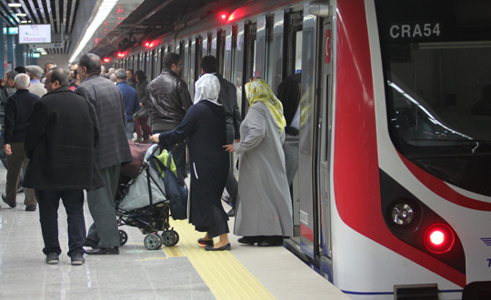 Marmaray'a merak için gitti, bakın ne buldu?