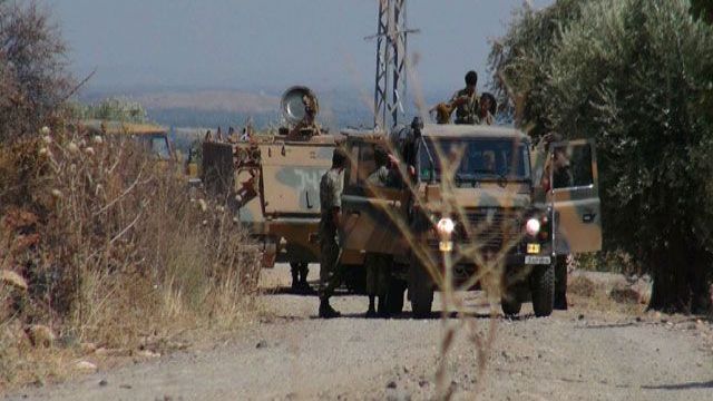 Askerleri alarma geçiren olay