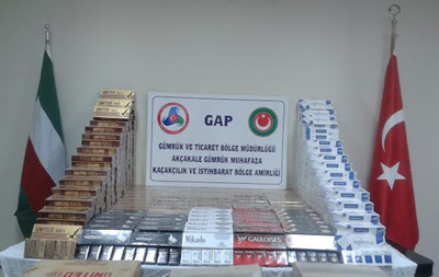 Akçakale’de Sigara Kaçakçılığı