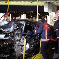 Boğaziçi Köprüsü'nde trafik kazası