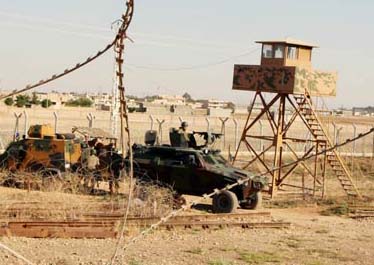 Suriye sınırında ilginç olay