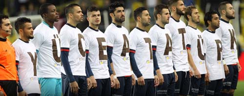 O tişörtler PFDK'da...