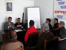 Ereğli'de Çiftçi Eğitimleri Devam Ediyor