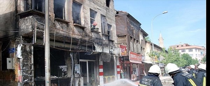 Gaziantep'te doğalgaz patlaması