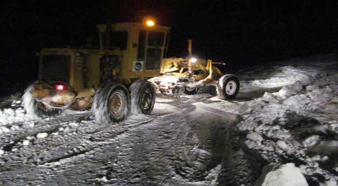 Doğu'da kar yağışı başladı!