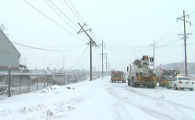 Yüzbinlerce ev ve işyerinde elektrik yok