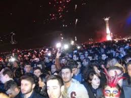 İstanbul ve Ankara'da yeni yıl coşkusu