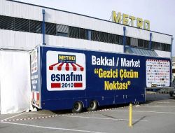 Metro Toptancı Market Tır'ı 9 İlde Esnafla Buluşuyor