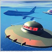 İngiliz pilotun UFO paniği!