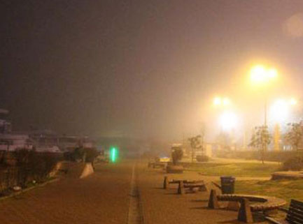 Deniz trafiğine sis engeli