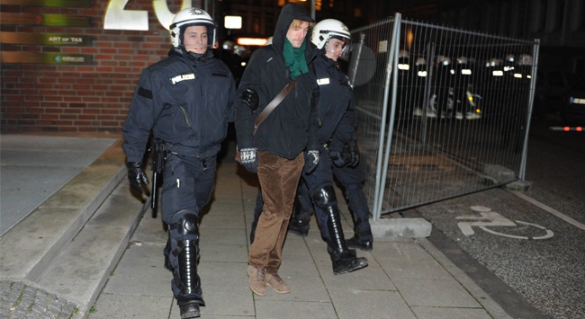 "Tehlikeli bölge"de 40 gözaltı!