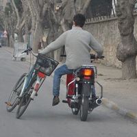 Trafikte tehlikeli yolculuk