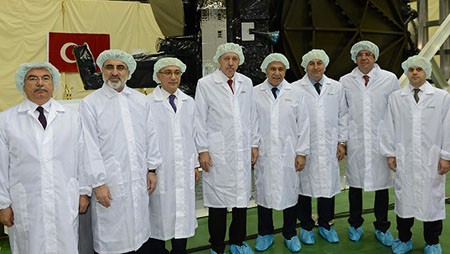 TÜRKSAT 4A uydusu törenle teslim edildi