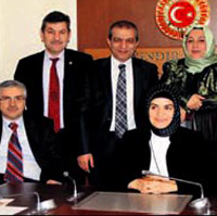 'Dilekçe'ye kadın başkan