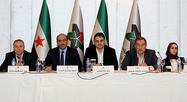 Suriyeli muhalifler listeyi verdi