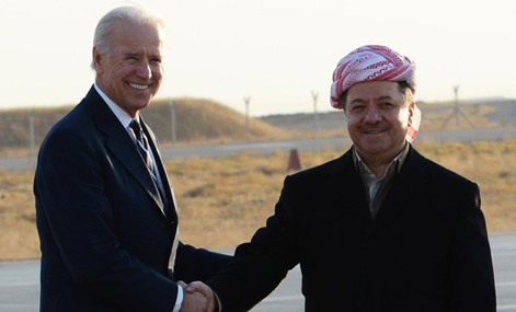 Biden, Barzani ile görüştü!