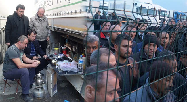 Sınırdaki TIR krizi sürüyor..