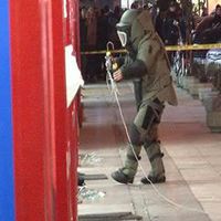 Otogarda şüpheli paket paniği