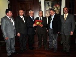 Küçük Menderes Havzası Belediye Başkanları, Kocaoğlu'nu Ziyaret Etti