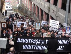 Davutpaşa'daki Patlamada Ölenler Anıldı!