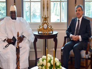Cumhurbaşkanı Gül Jammeh’ı kabul etti