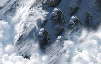 ABD'de çığ düştü!