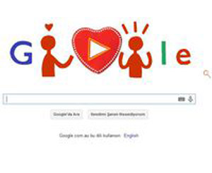 Sevgililer Günü'ne özel Doodle