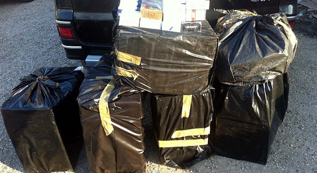 Adana'da kaçak sigara operasyonu