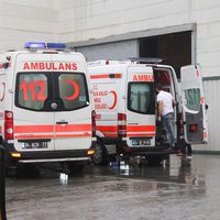 Film stüdyosunda platform çöktü