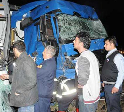 Tekirdağ'da trafik kazası: 1 ölü