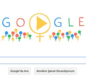 Dünya Kadınlar Günü'ne özel doodle