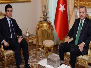Erdoğan Barzani ile görüştü!