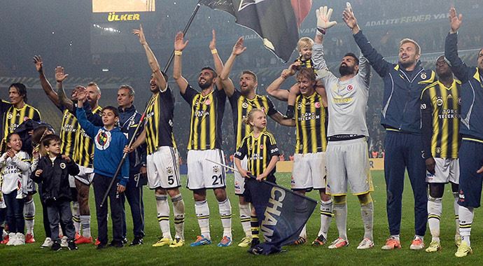Fenerbahçe kupasına kavuşuyor