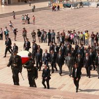 Anıtkabir'de buruk 19 Mayıs töreni