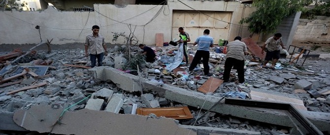 Gazze'ye son günlerin en büyük saldırısı