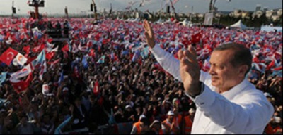 Erdoğan'dan tarihi İstanbul mitingi