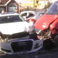 E-5'te 20 araç birbirine girdi