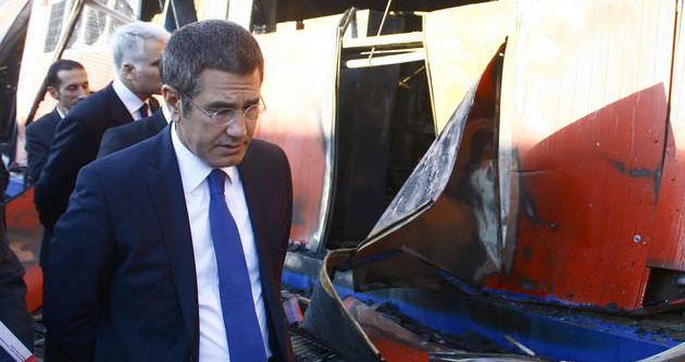 Canikli'nin konvoyunda kaza