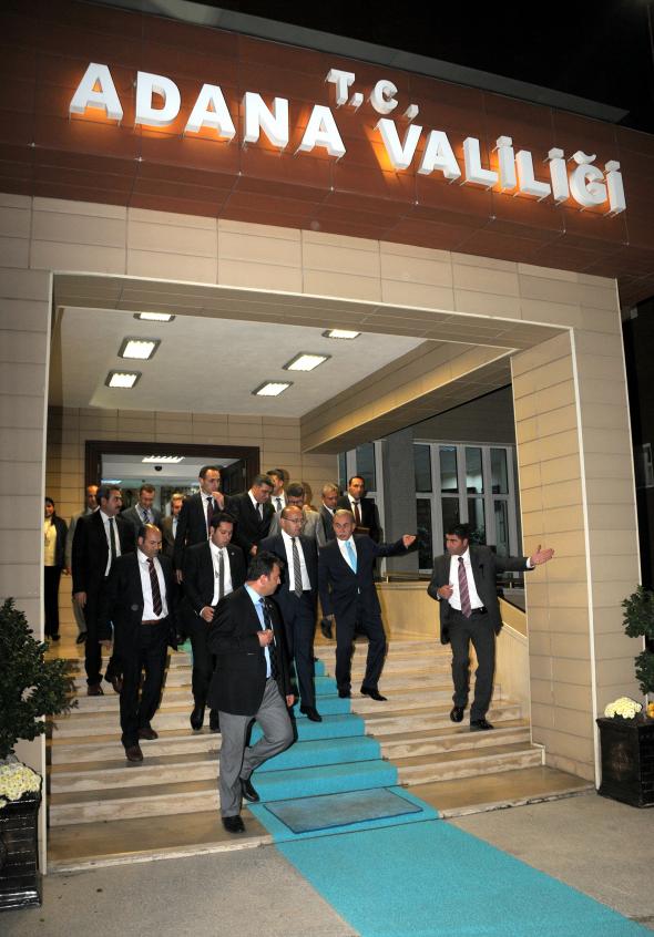 Yalçın Akdoğan Adana'da..