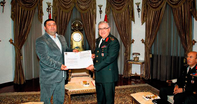 Genelkurmay'dan Dal'a 'özel' mektup