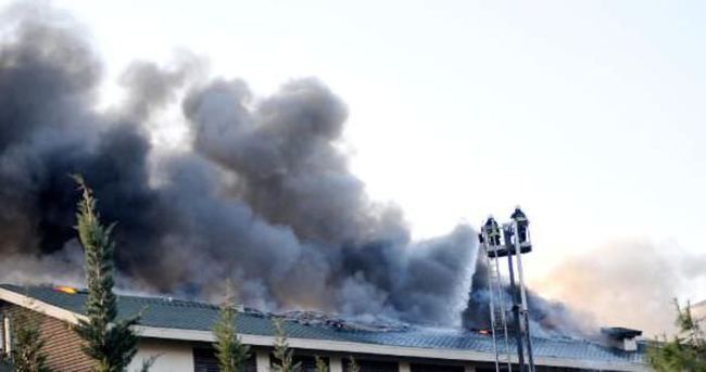 Antalya'da yangın paniği