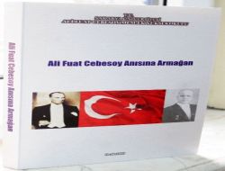 Saü, Ali Fuat Cebesoy Anısına Kitap Yayınladı