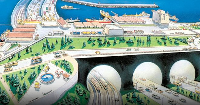 İstanbul'a üç katlı yeni çılgın proje