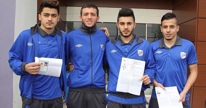 Maç günü YGS'ye girdiler!