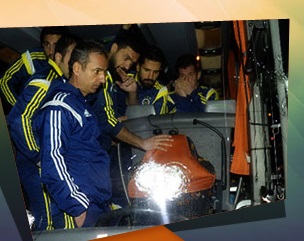 Fenerbahçe kafilesine silahlı saldırı