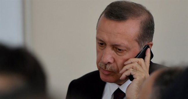 Erdoğan'ın liderlerle telefon trafiği