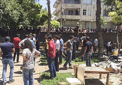 Şanlıurfa Şuruç'ta patlama