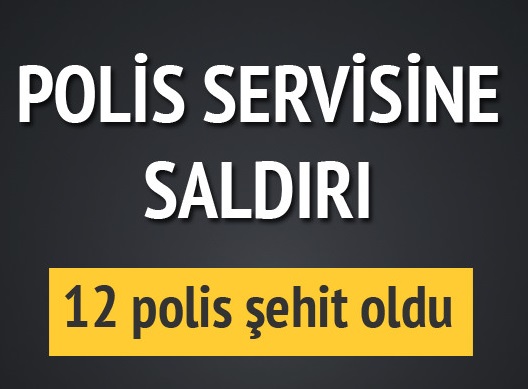 Iğdır'da Polis Servisine Saldırı