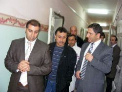 Kaymakam Erten, Tadilatta Olan Hastanede İncelemede Bulundu